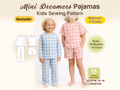 Mini Dreamers Pajamas Set PDF Kids' Sewing Pattern