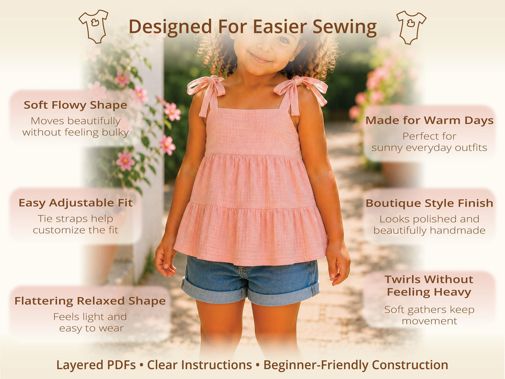 Christy Boho Dress sewing pattern – key benefits and design highlights